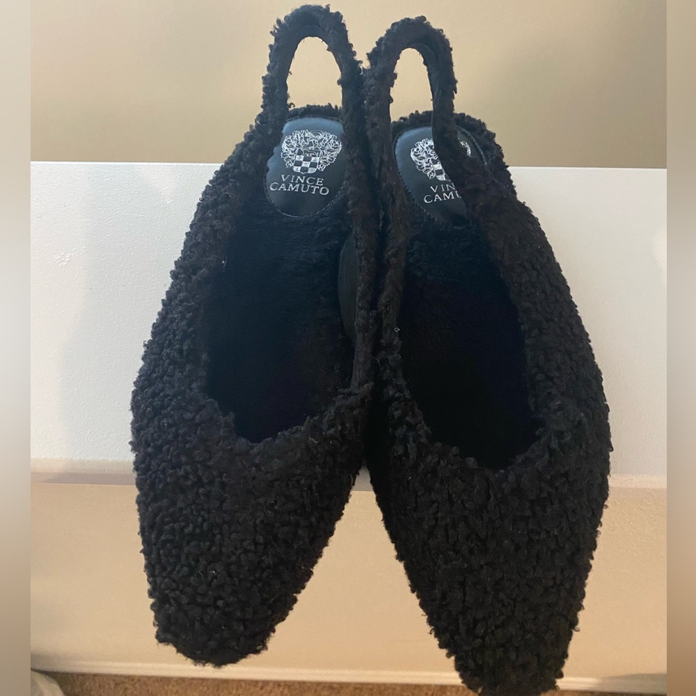 Women’s Vince Camuto Shearling Flats